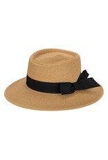 San Diego Hat Company Women's Ultrabraid Gambler with Bow