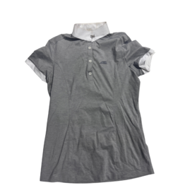 Equiline Allie Show Shirt Light Grey Medium (new)