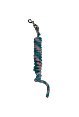 Lead Rope Pink/Teal Stripe