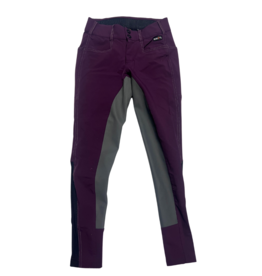 Kerrits Griptek Full Seat Breeches Plum/Grey Medium