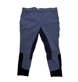 Smartpak Piper Full Seat Breeches Blue 42R