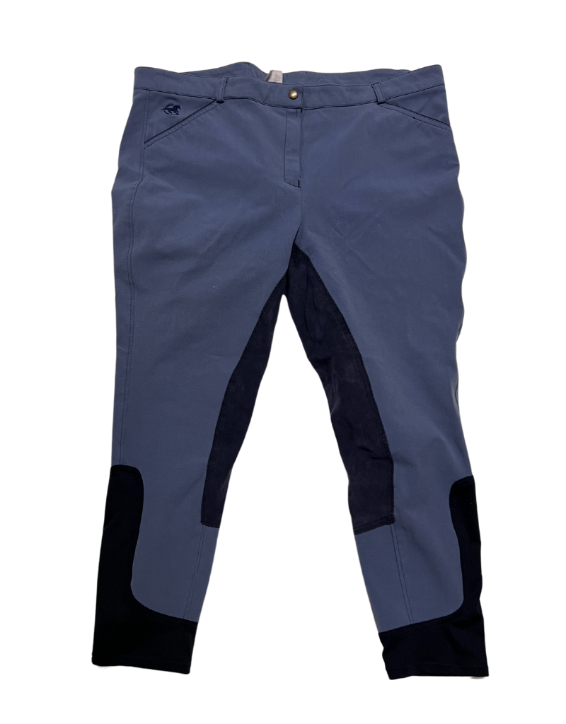 Smartpak Piper Full Seat Breeches Blue 42R