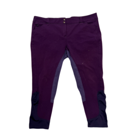 Smartpak Piper Full Seat Breeches Plum 46R