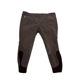 Smartpak Piper Knee Patch breeches Light Brown/Mint 46R