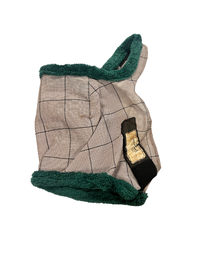 Supermask Fly Mask Grey/Green Weanling