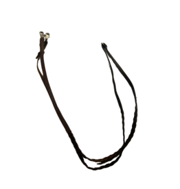 Western Reins with Snaps Brown