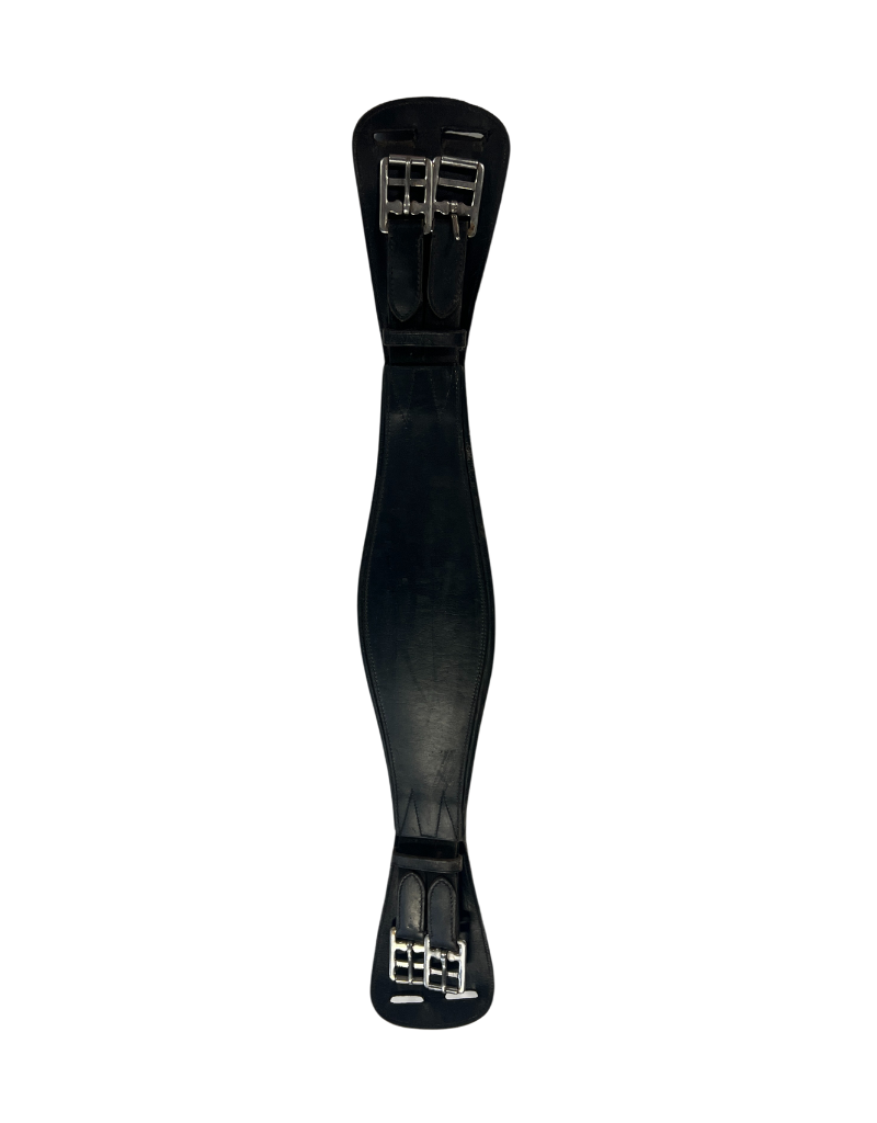 Leather Dressage Girth Black 24"