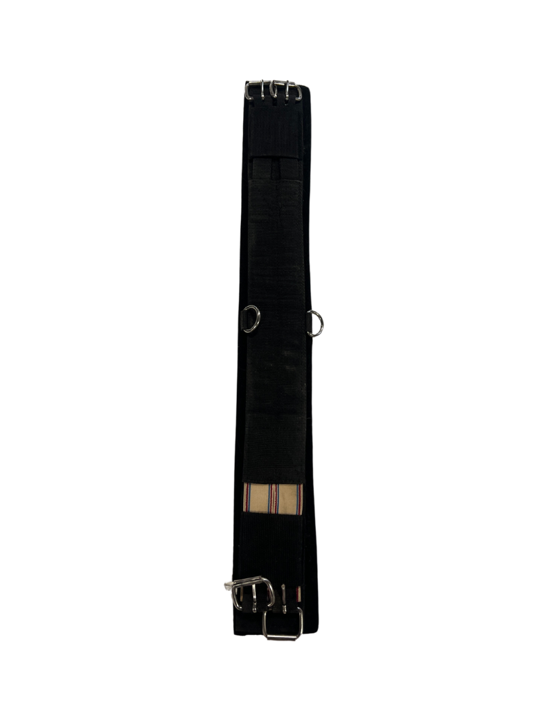 Nylon/Neoprene Girth Black 34"