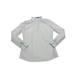 RJ Classics Show Shirt White/Blue Large