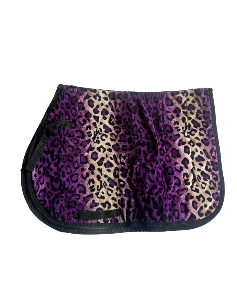 All Purpose Pad Purple Cheetah Print