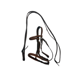 Equi-Sette Bridle with Reins Light Brown Cob/Pony