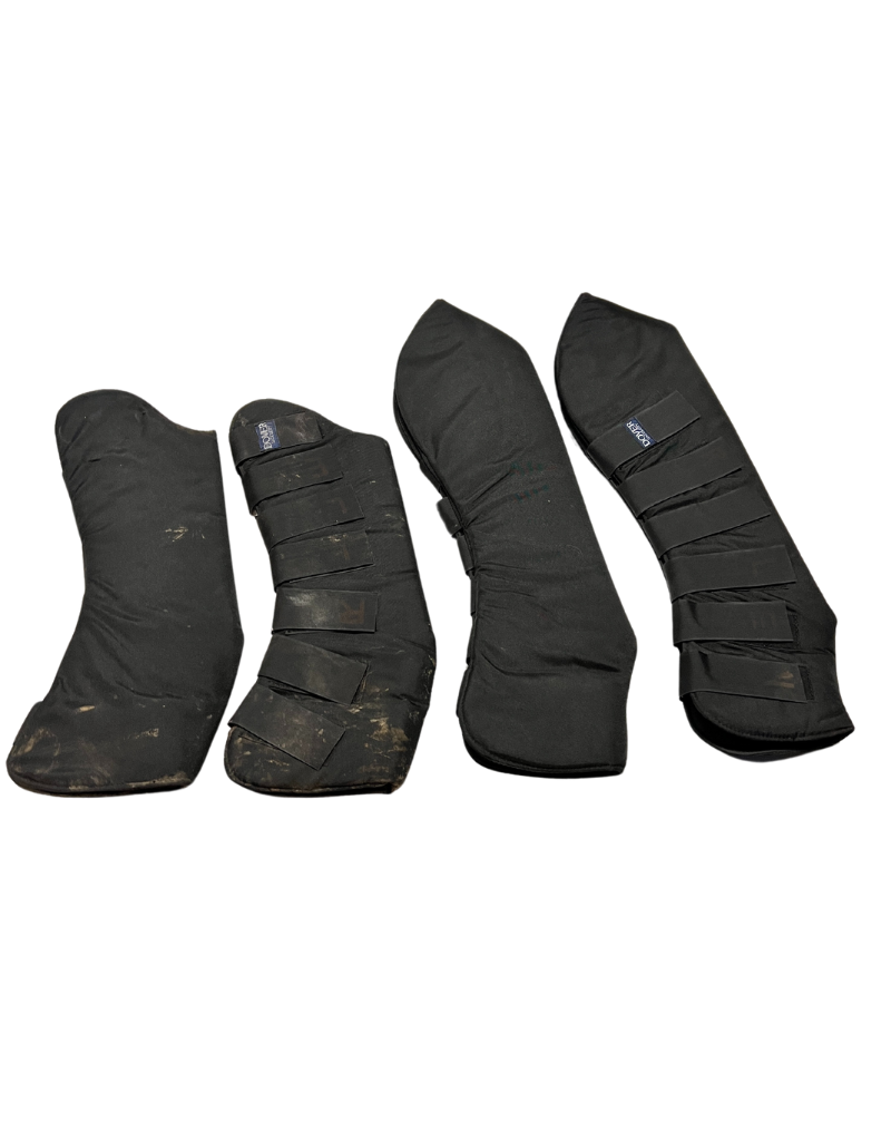 CNT 2682I Dover Saddlery Shipping Boots Black Cob Happy Horse Tack Shop