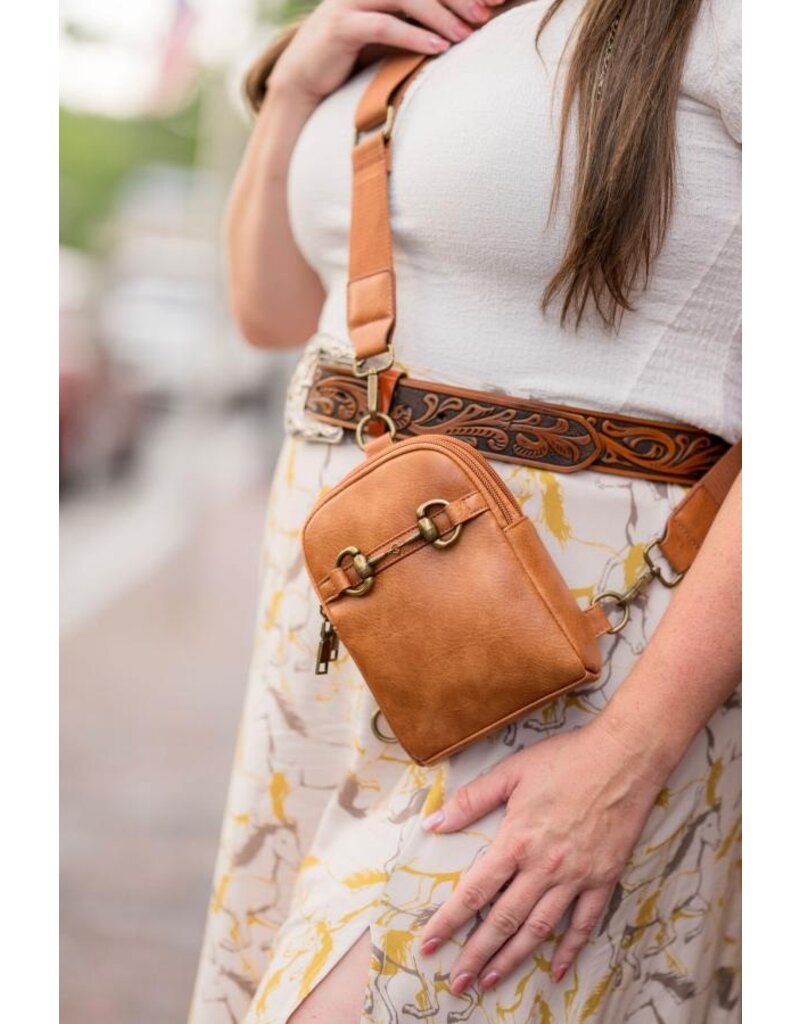 Kelley Snaffle Bit Crossbody Sling Bag Happy Horse Tack Shop