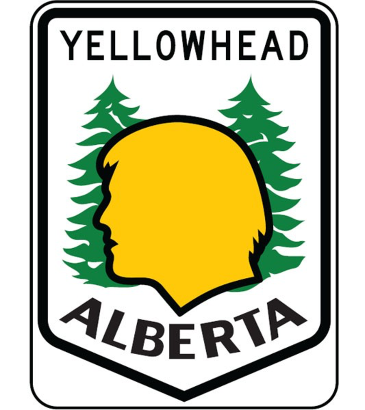 Vivid Print Yellowhead Highway Sign