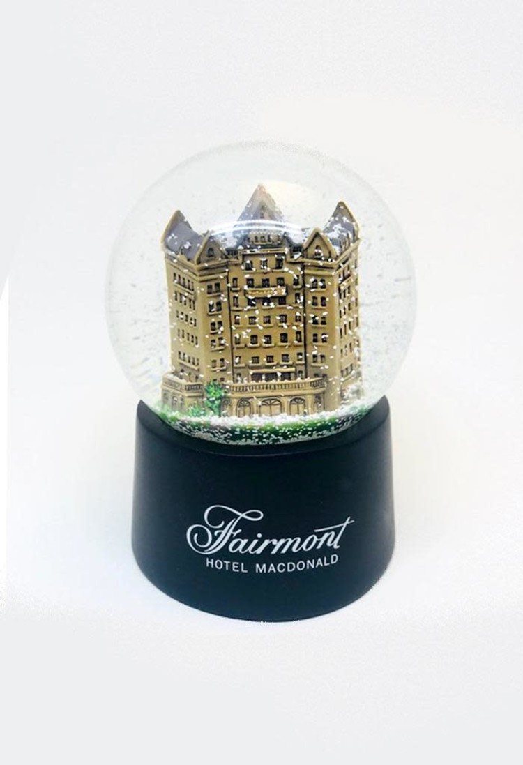 Fairmont Hotel Macdonald Snow Globe