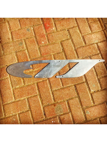 Vivid Vintage ETS Metal Bus Badge