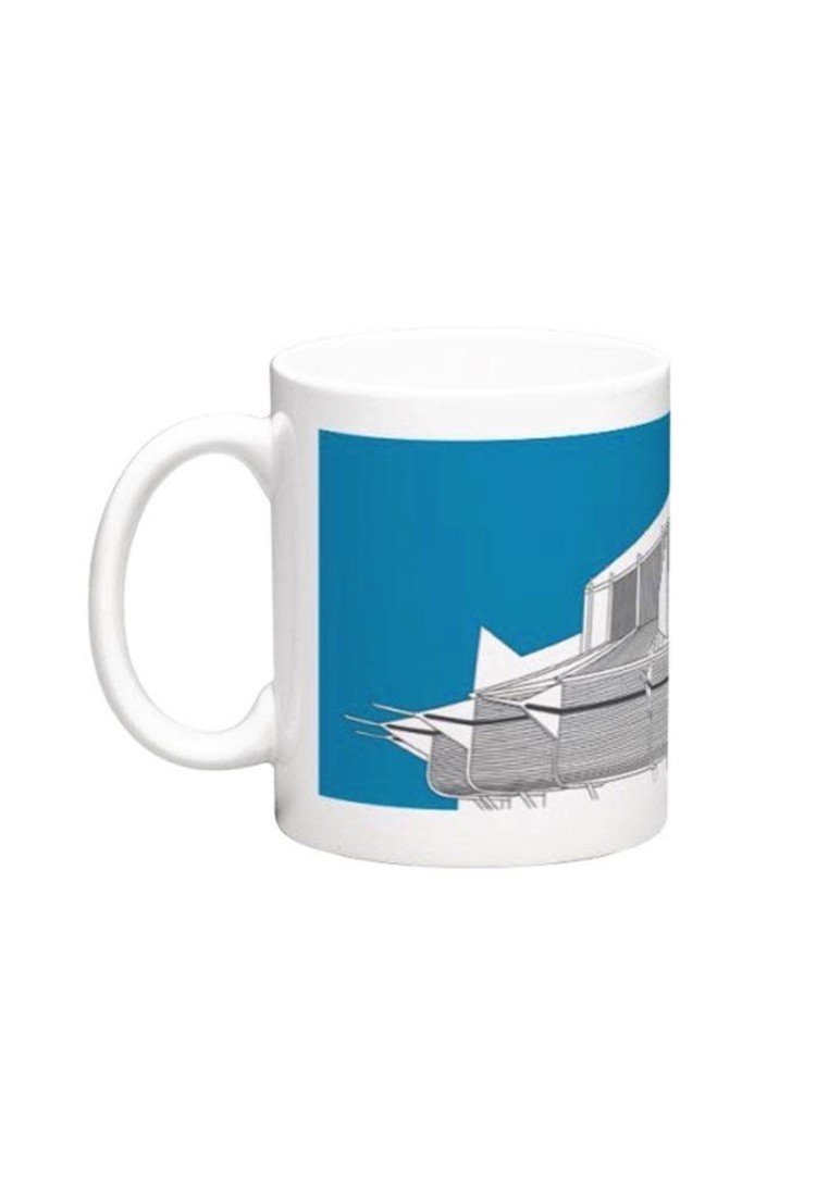 Bee Waeland Edmonton Architecture Series Set Of Four Mugs