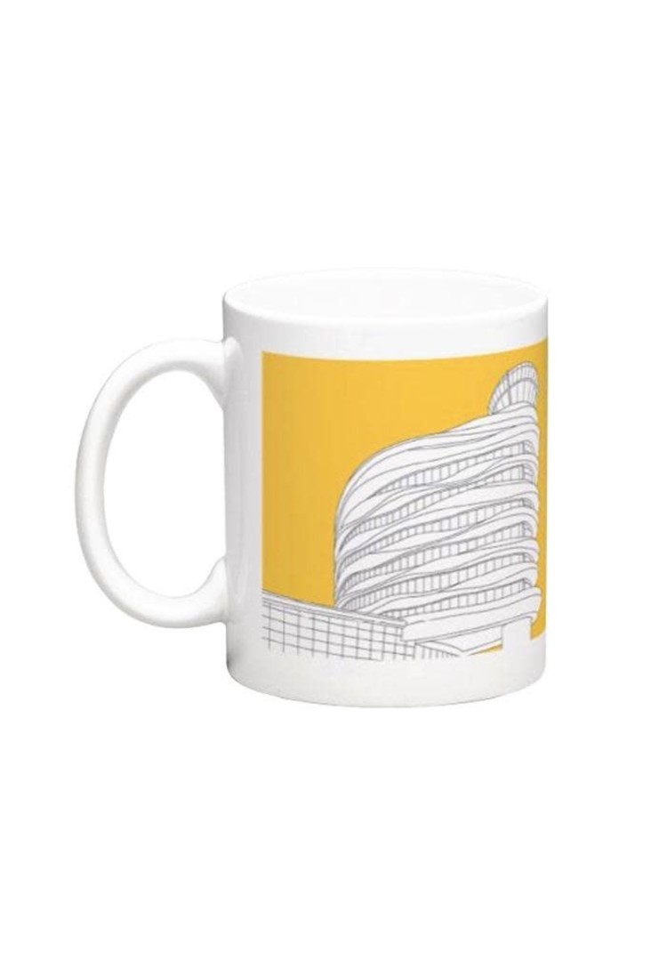 Bee Waeland Edmonton Architecture Series Set Of Four Mugs