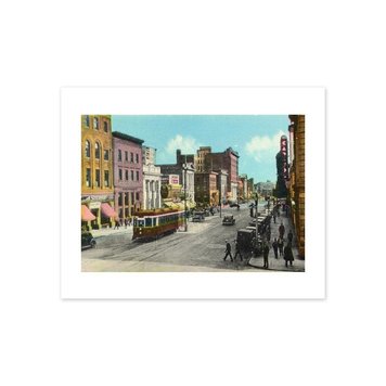 Vivid Archives Jasper Avenue Postcard Print