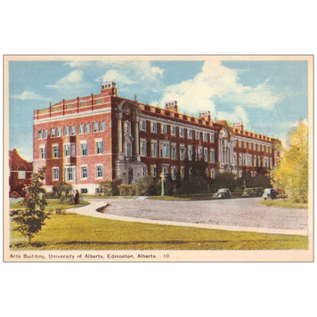 Vivid Print Arts Building Postcard