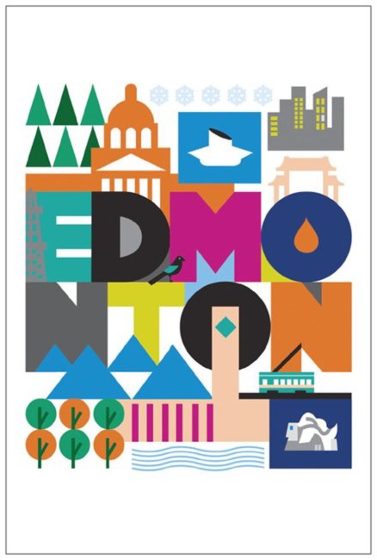 Vivid Print Edmonton Postcard