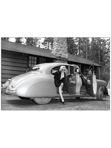 Vivid Print Marilyn In Jasper Postcard