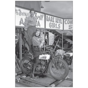 Vivid Print Dare Devil Girls Postcard