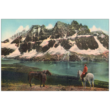 Vivid Print Ramparts Postcard