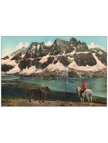 Vivid Print Ramparts Postcard