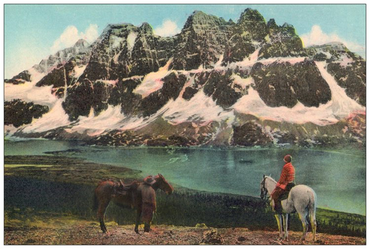 Vivid Print Ramparts Postcard