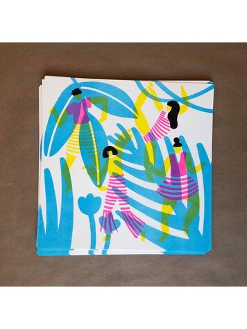 Vivid Print Mariah Barnaby-Norris | Neon Dancy