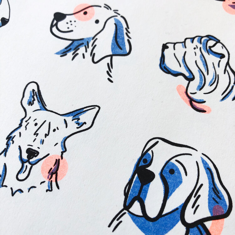 Vivid Print This Might Work | Dog