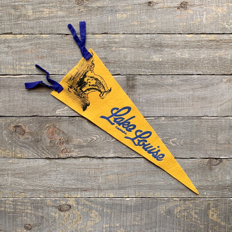 Vivid Vintage Vintage Lake Louise Pennant Yellow