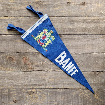 Vivid Vintage Vintage Banff Pennant Blue
