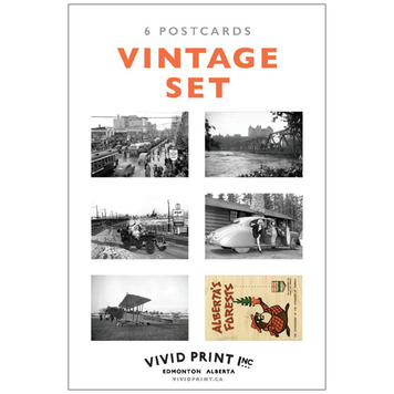Vivid Print Vintage Postcard Set Vivid Print Vintage Postcard Set