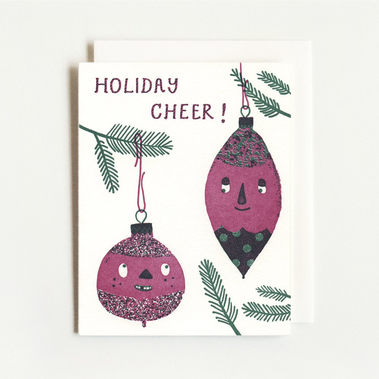 Homework Press Ornaments Cheer