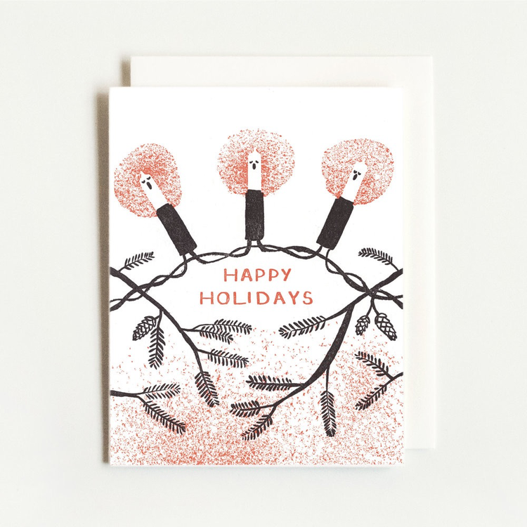 Homework Press Red Christmas Lights Choir