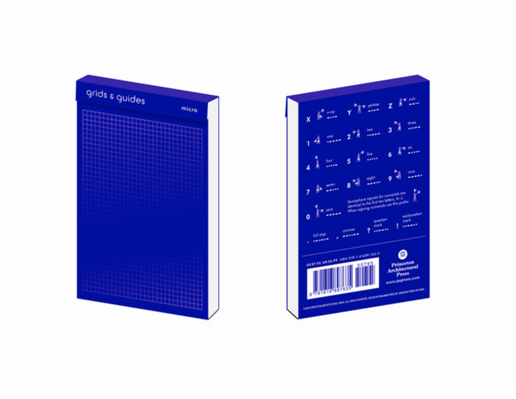 Princeton Architectural Press Grids & Guides (Micro Blue)