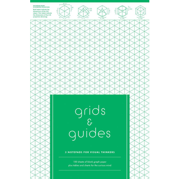 Princeton Architectural Press Grids & Guides: 3 Notepads for Visual Thinkers