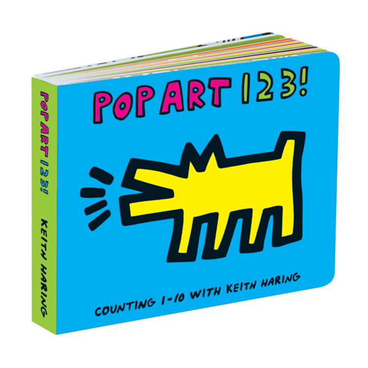 Galison Mudpuppy Keith Haring Pop Art 123!