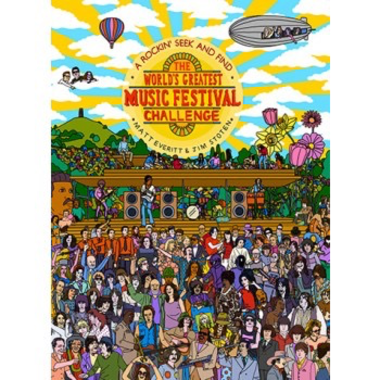 Laurence King Publishing The World's Greatest Music Festival Challenge