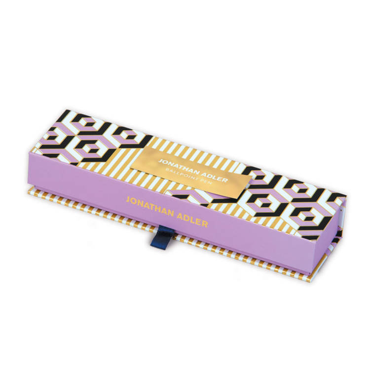 Galison Mudpuppy Jonathan Adler Versailles Hex Boxed Pen