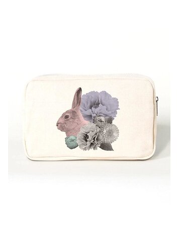 Imm Pastel Pastiche Rabbit Pencil Case