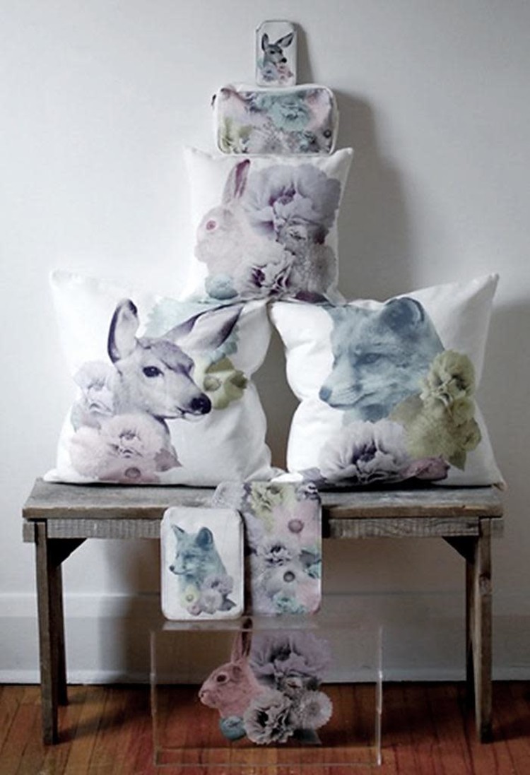 Imm Pastel Pastiche Rabbit Pencil Case