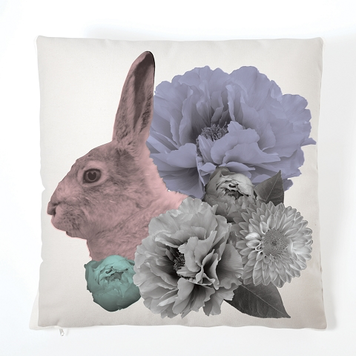 Imm Pastel Pastiche Cushions - Rabbit