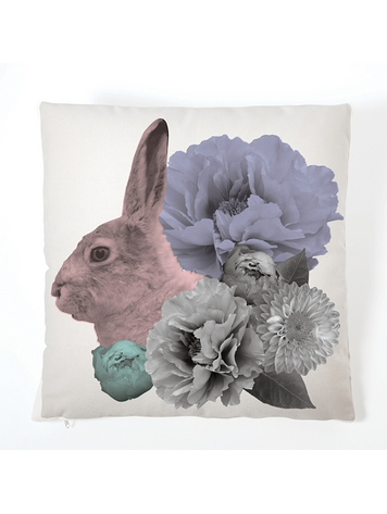 Imm Pastel Pastiche Cushions - Rabbit