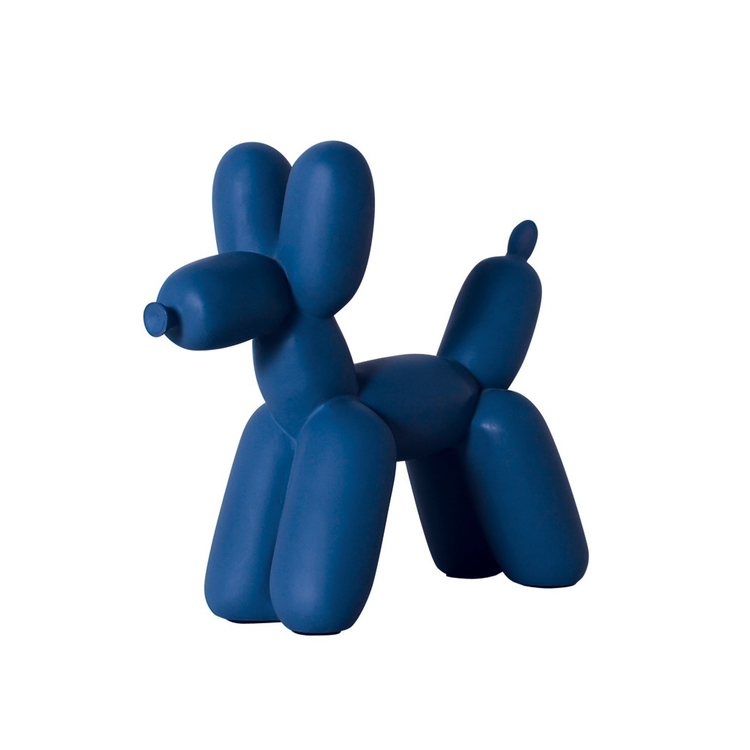 Imm Big Top Balloon Dog Ceramic Bookend – Electric Blue