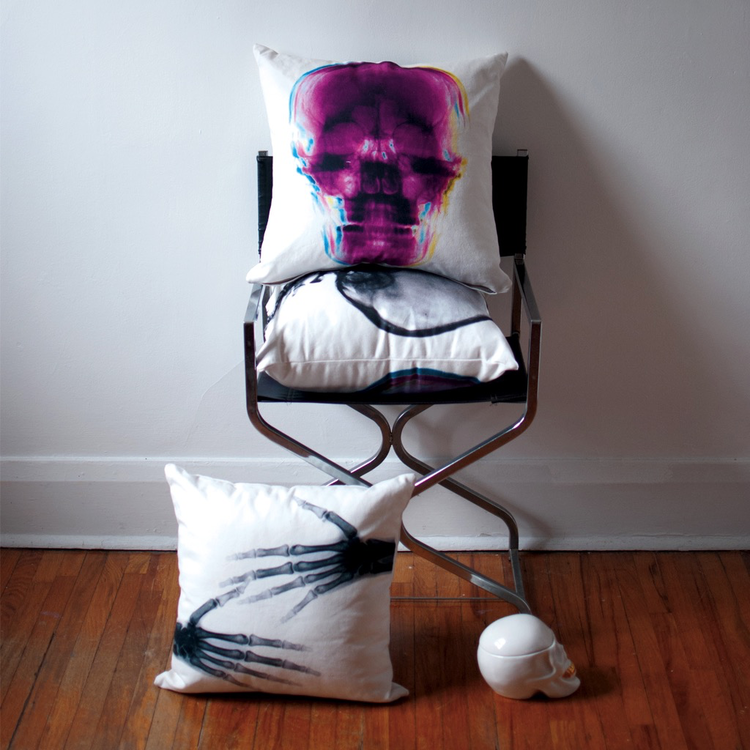 Imm Radiant Relics Cushions - Skull X-Ray