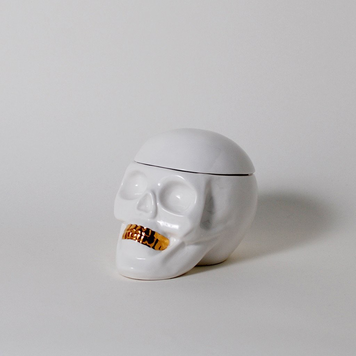 Imm The Oracles Human Skull Jewelry Holder Organizer