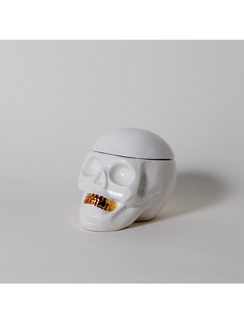 Imm The Oracles Human Skull Jewelry Holder Organizer